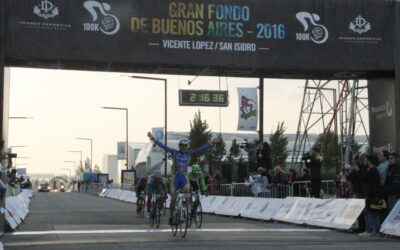 Federico Vivas repitió en la Gran Fondo de Buenos Aires