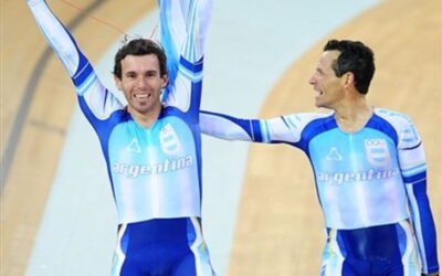 Ciclismo: Curuchet y Pérez, el primer oro argentino