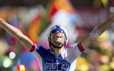 Pinot celebra en Alpe d´Huez; Froome, virtual campeón del Tour de Francia
