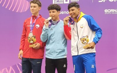 GRUÑEIRO LOGRÓ EL ORO EN EL OMNIUM